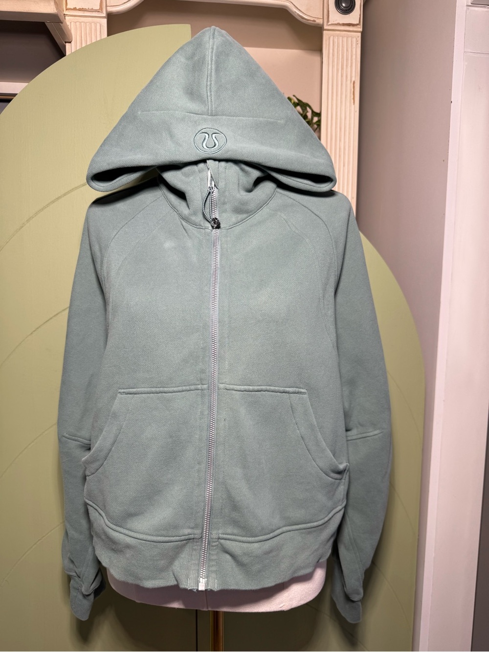lululemon athletica Sage Green Full-Zip Hoodie